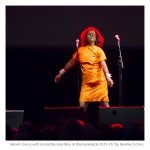 Neneh Cherry with RocketNumberNine at Womadelaide by Neville Cichon