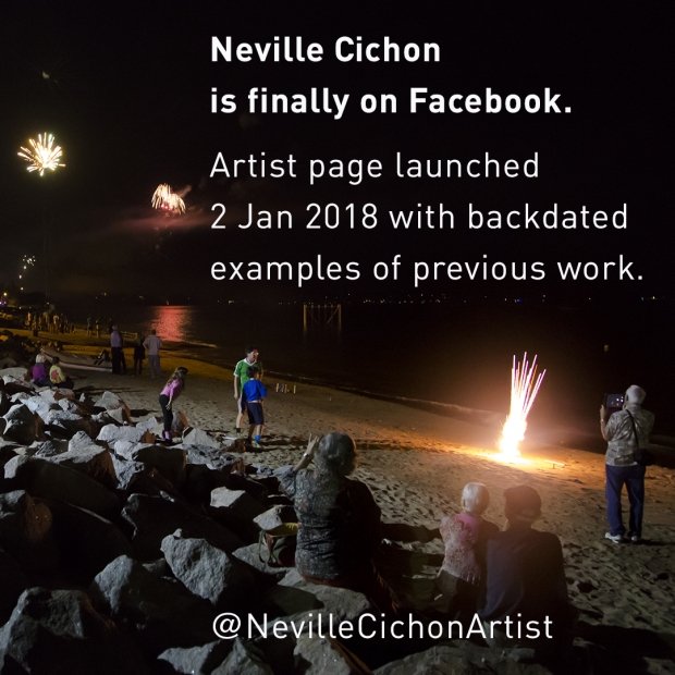 Neville Cichon is finally on Facebook and Instagram