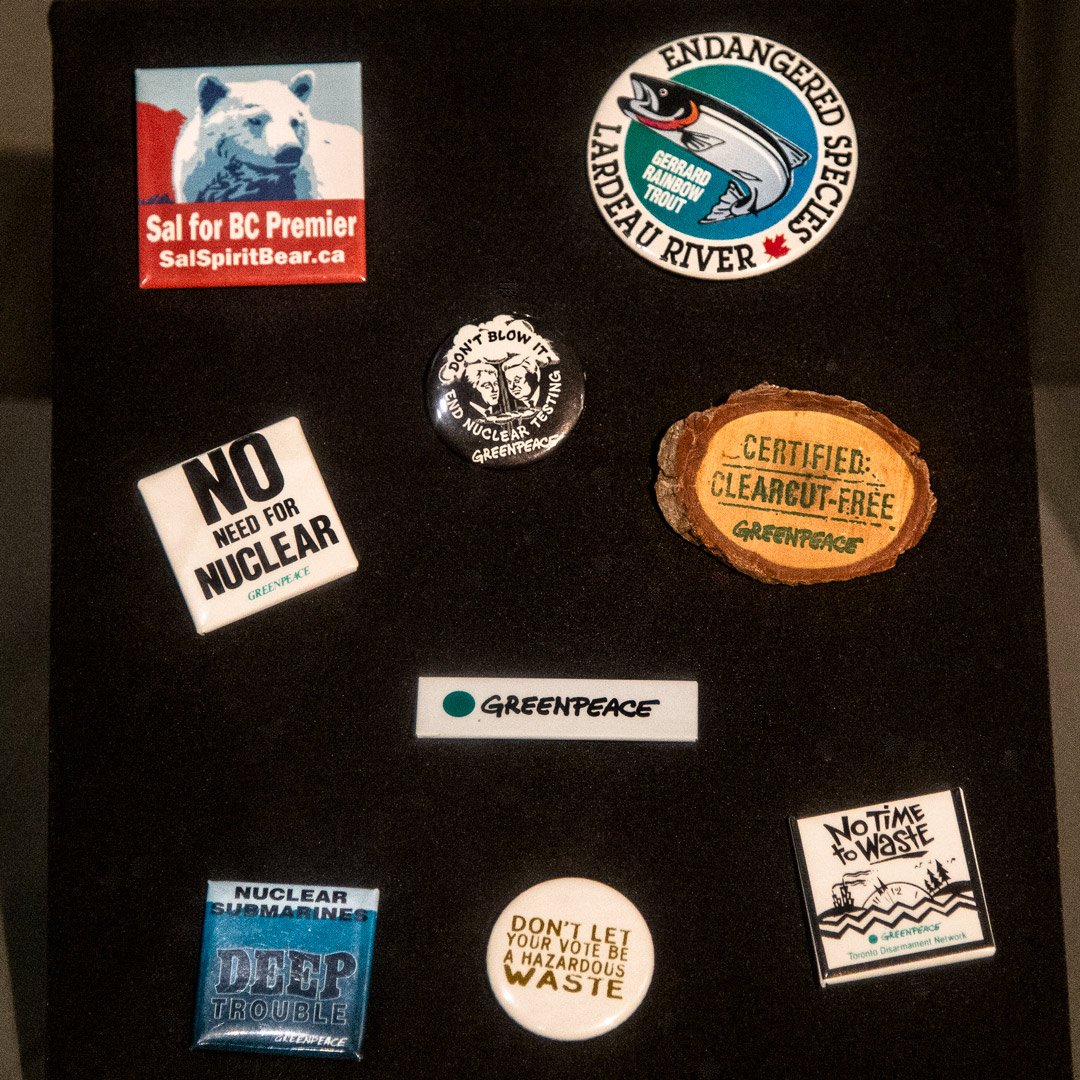Greenpeace-pins