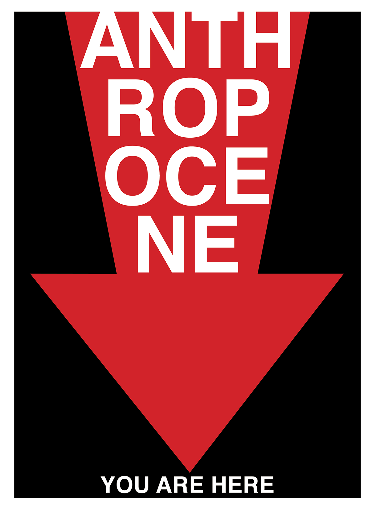 Climarte Poster Project Anthropocene you are here